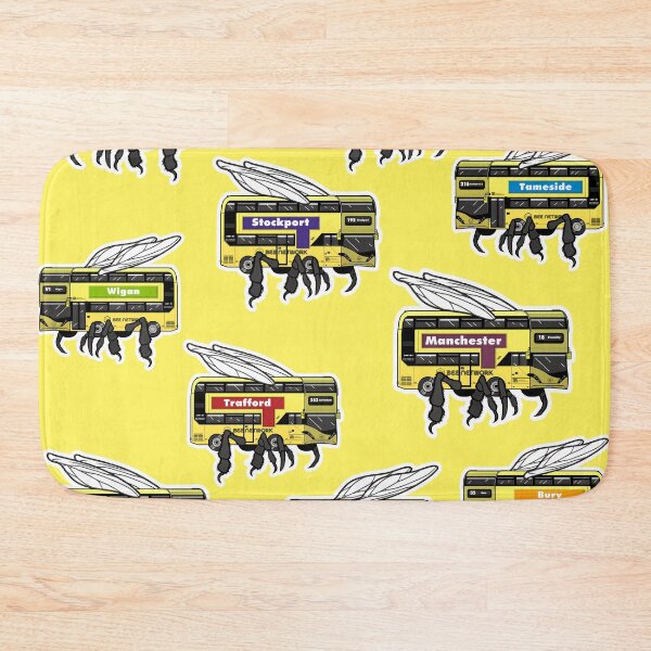 Item preview, Yellow Bee Network Buses / Bees, Transport for Greater Manchester designed and sold by jimmy-digital.