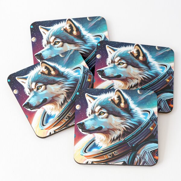 Item preview, Wolf in Space designed and sold by Ryzan35.