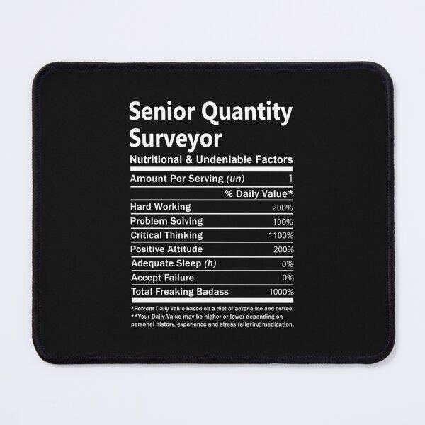 Item preview, Senior Quantity Surveyor designed and sold by MeerLeaffruit.