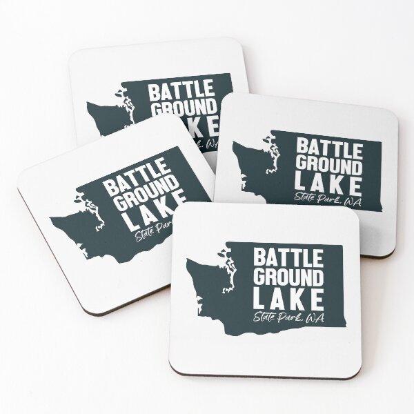 Item preview, Battle Ground Lake State Park Washington Map designed and sold by bivenart.