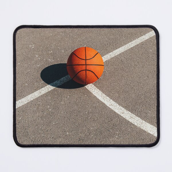 Item preview, Basketball ball on empty outdoor court designed and sold by stevanovicigor.