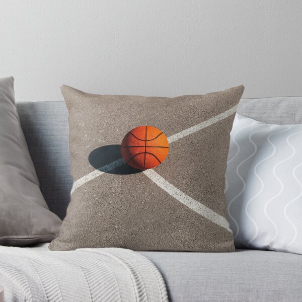 Item preview, Basketball ball on empty outdoor court designed and sold by stevanovicigor.