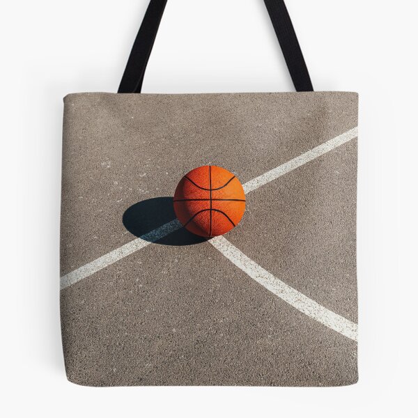 Item preview, Basketball ball on empty outdoor court designed and sold by stevanovicigor.