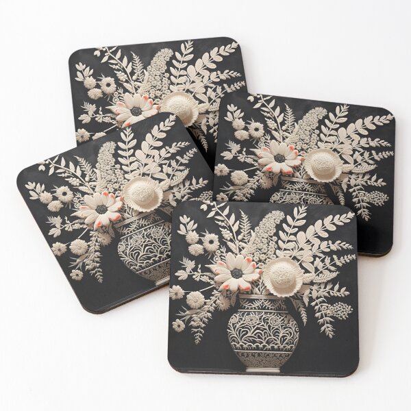 Item preview, stunning, ornate lace painting art print designed and sold by dcrc.