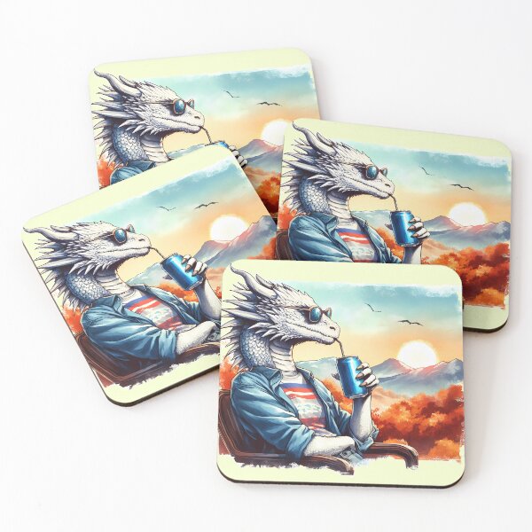 Item preview, White Dragon Living in Real Life, Living in Autumn Mountain designed and sold by tasilrio.