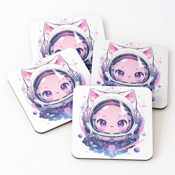 Item preview, Stellar Whiskers: Galaxy Cat Majesty designed and sold by KaleidoKiosk.