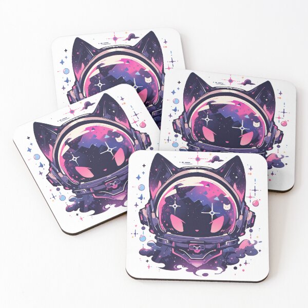 Item preview, Stellar Whiskers: Galaxy Cat Majesty designed and sold by KaleidoKiosk.