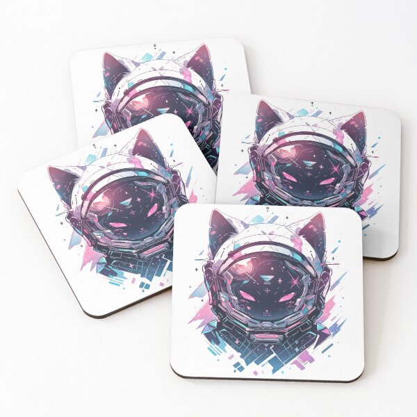 Item preview, Stellar Whiskers: Galaxy Cat Majesty designed and sold by KaleidoKiosk.