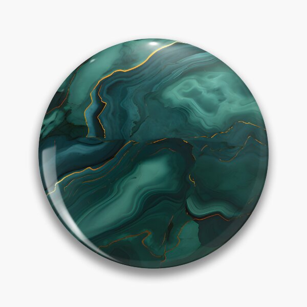 Item preview, Dark Green Deco Marble designed and sold by meggydesigns.