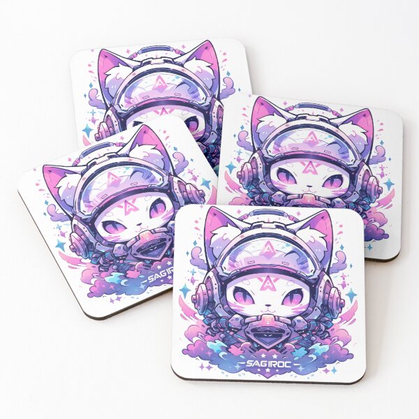Item preview, Stellar Whiskers: Galaxy Cat Majesty designed and sold by KaleidoKiosk.