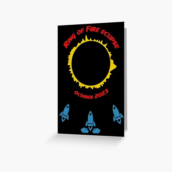 Item preview, Ring of Fire eclipse 2023 designed and sold by SolidEarthArt.