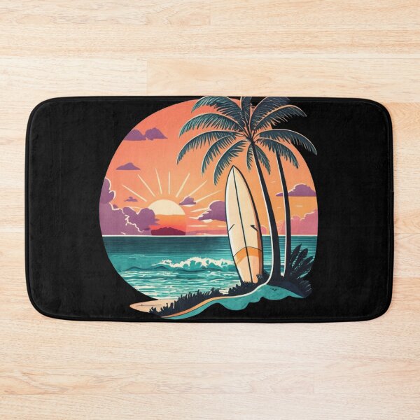 Artikelvorschau, Sunset with palm trees entworfen und verkauft von TrendyPalette.