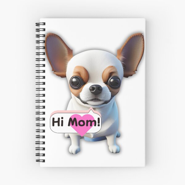 Item preview, Little Chihuahua Dog Hello Mom designed and sold by noomnoi.