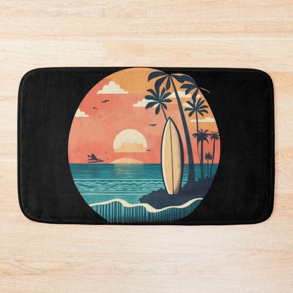 Artikelvorschau, Sunset with palm trees entworfen und verkauft von TrendyPalette.