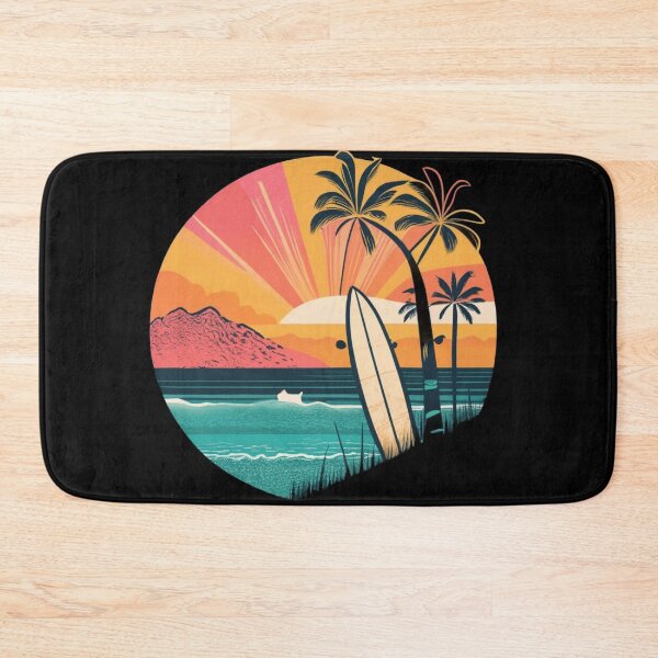 Artikelvorschau, Sunset with palm trees entworfen und verkauft von TrendyPalette.