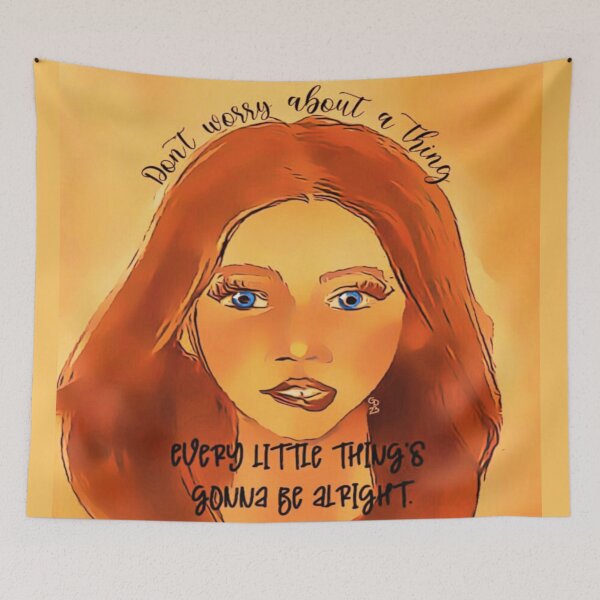 Item preview, Every Little Thing Will Be Alright designed and sold by gleefulme.