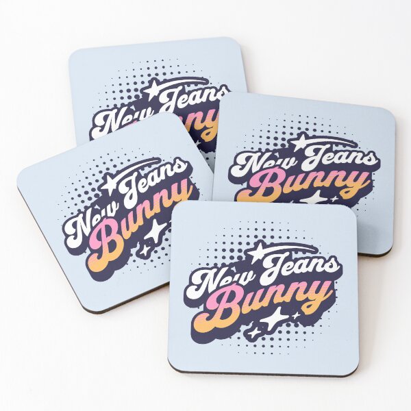 Item preview, New Jeans Newjeans bunny typography text tokki kpop | Morcaworks designed and sold by Morcawork.