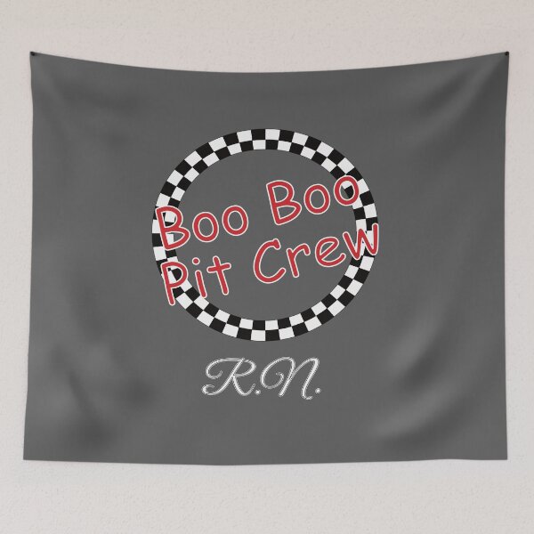 Item preview, Boo Boo Pit Crew - RN designed and sold by Twisted-Teeze.
