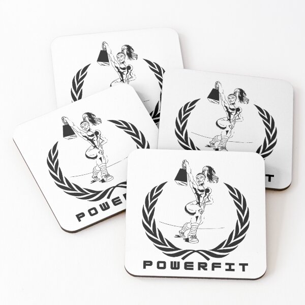 Item preview, Power Fit - FITNESS Collection - Black and White designed and sold by noirnoire.