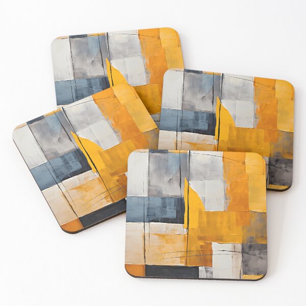 Item preview, A geometric yellow abstract piece, abstracted designed and sold by alacaz.