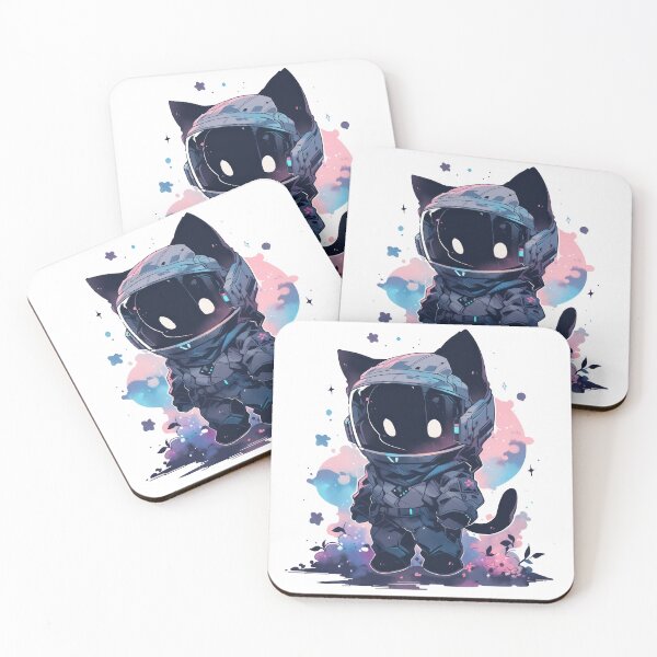 Item preview, Stellar Whiskers: Galaxy Cat Majesty designed and sold by KaleidoKiosk.