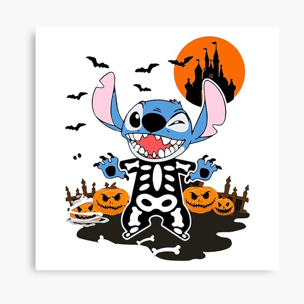 Halloween stitch plus skeleton buy devil