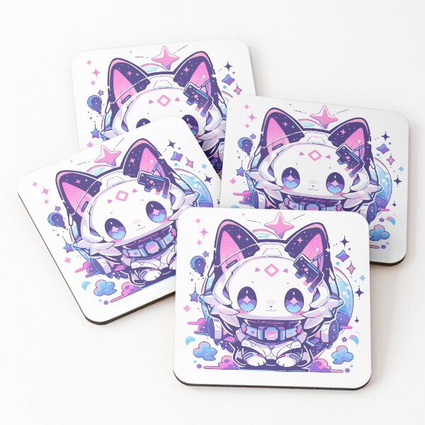 Item preview, Stellar Whiskers: Galaxy Cat Majesty designed and sold by KaleidoKiosk.