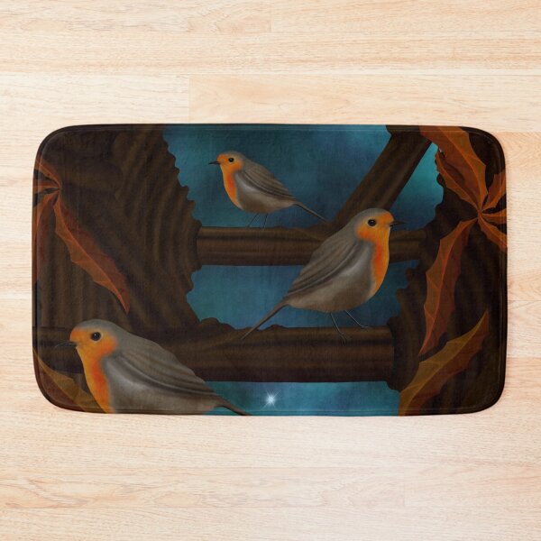 Item preview, Robins In The Treetops designed and sold by PuddlesOfMoonUK.