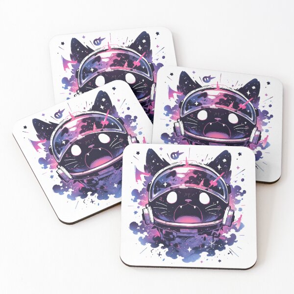 Item preview, Stellar Whiskers: Galaxy Cat Majesty designed and sold by KaleidoKiosk.