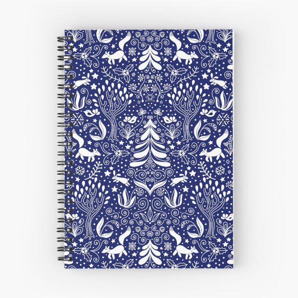 Item preview, Winter Forest - Scandinavian style seamless pattern designed and sold by Smetankinaart.