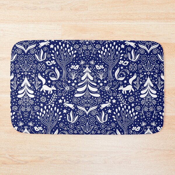 Item preview, Winter Forest - Scandinavian style seamless pattern designed and sold by Smetankinaart.