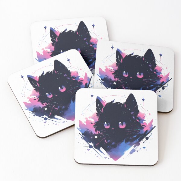 Item preview, Stellar Whiskers: Galaxy Cat Majesty designed and sold by KaleidoKiosk.