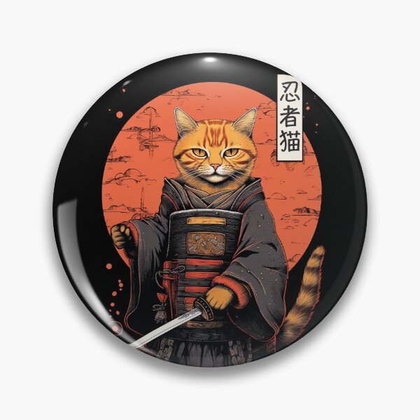 Artikelvorschau, Samurai-Katze 19 entworfen und verkauft von TheSamuraiCat.