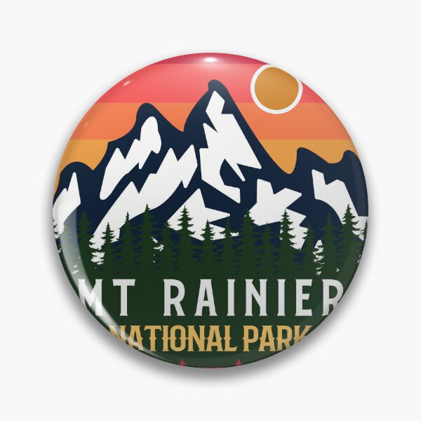 Artikelvorschau, Mount-Rainier-Nationalpark entworfen und verkauft von nature-space.