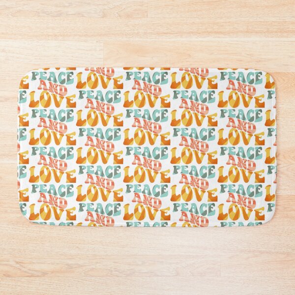 Item preview, Peace and Love Retro Groovy Style designed and sold by gleefulme.