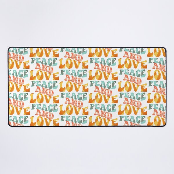 Item preview, Peace and Love Retro Groovy Style designed and sold by gleefulme.