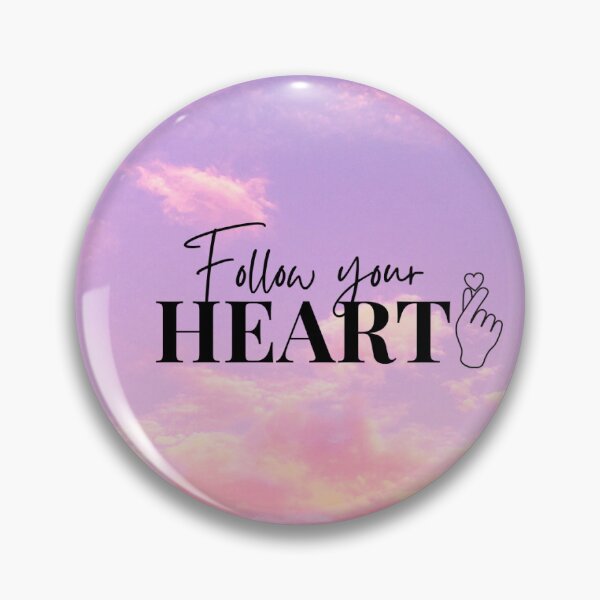 Item preview, follow your heart, heart, love, follow, love quote designed and sold by Celebrationist.