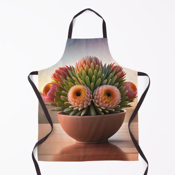 Item preview, Terracotta Pot – Proteas designed and sold by ART-VUVULE.