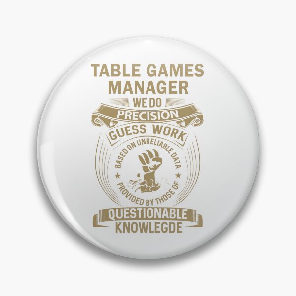 Item preview, Table Games Manager designed and sold by MiraclePitts.