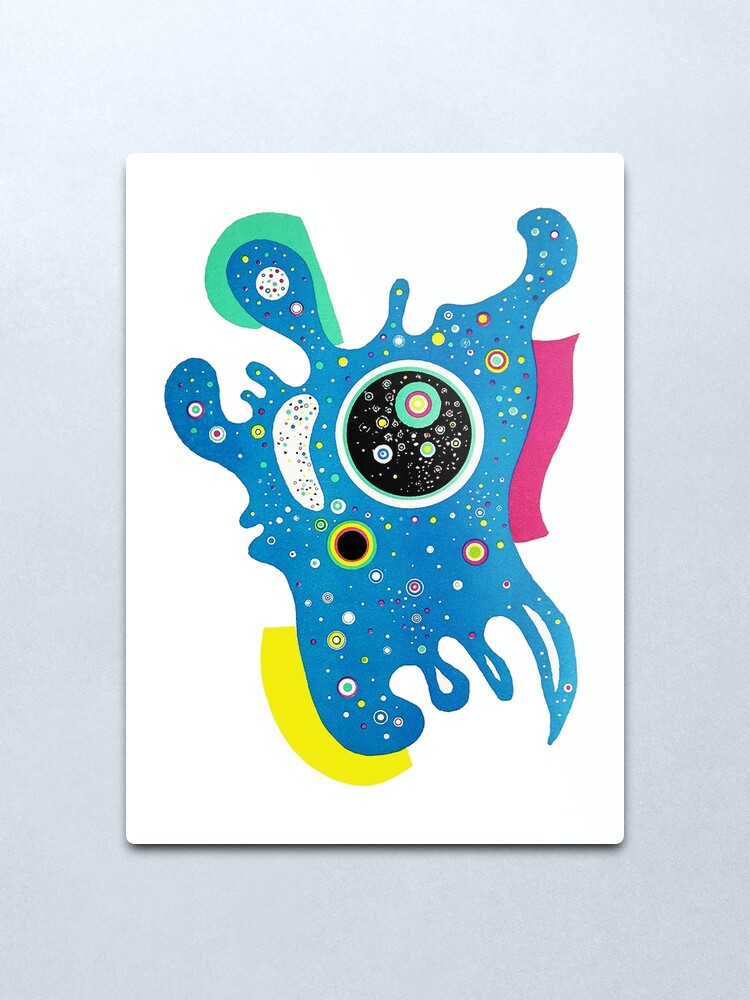 Alternate view of HD Stars (1938) by Wassily Kandinsky . Amazing design Metal Print
