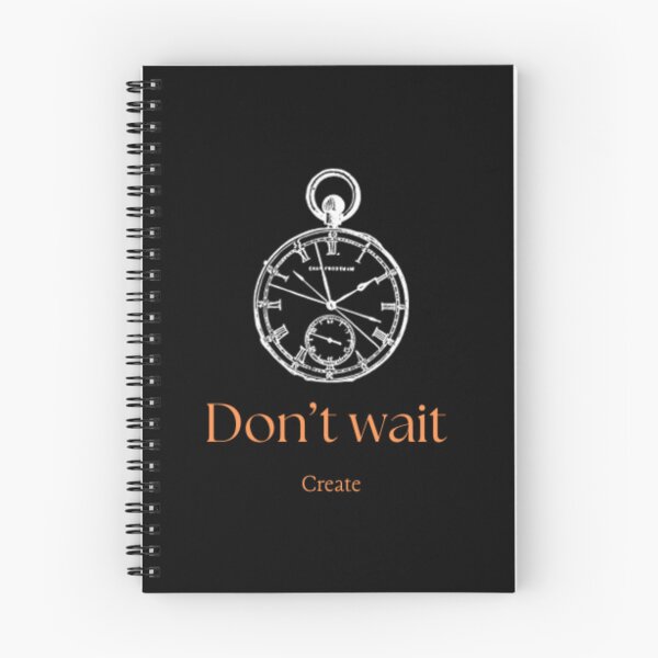 Item preview, Don't wait, create t-shirt V2 designed and sold by HorologyHaven.