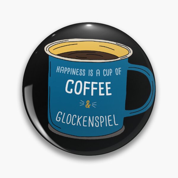 Item preview, Glockenspiel & Coffee is happiness designed and sold by orlumbuspirate.