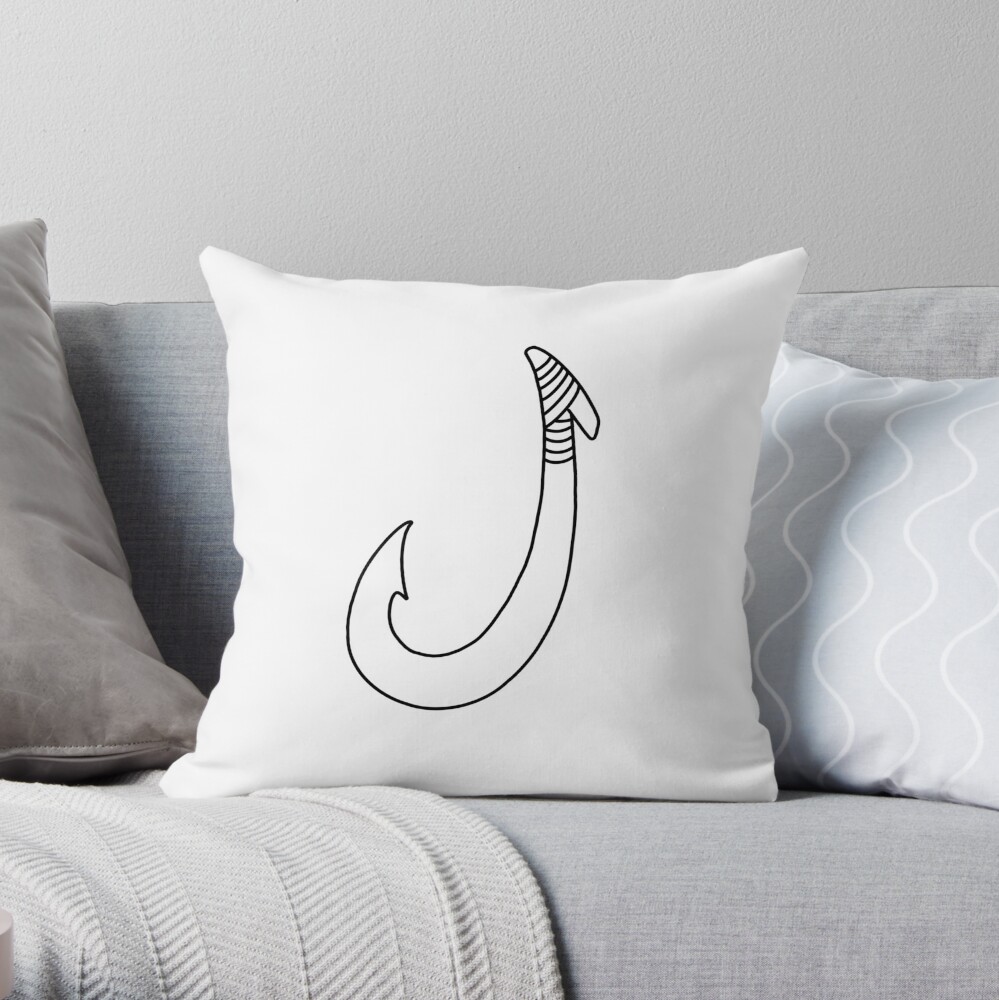 Whale Hook Pillow