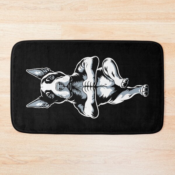 Item preview, Bull Terrier Yoga Puppy Funny Dogs Tree Pose Vrikshasana designed and sold by GrandeDuc.