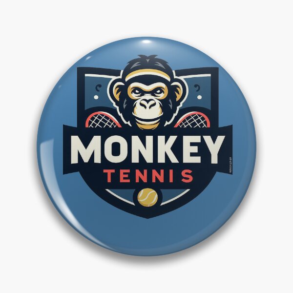 Item preview,  Monkey Tennis Logo designed and sold by FunnehGacha.