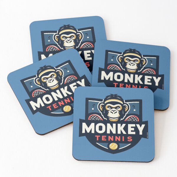 Item preview,  Monkey Tennis Logo designed and sold by FunnehGacha.