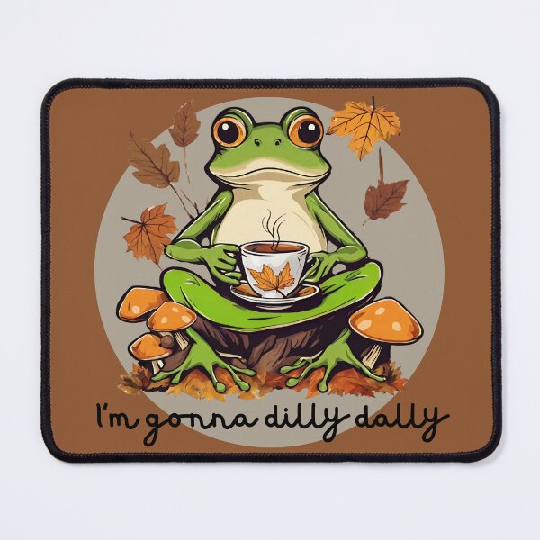 Artikelvorschau, Dilly Dally Frosch entworfen und verkauft von Bramble Fairy.