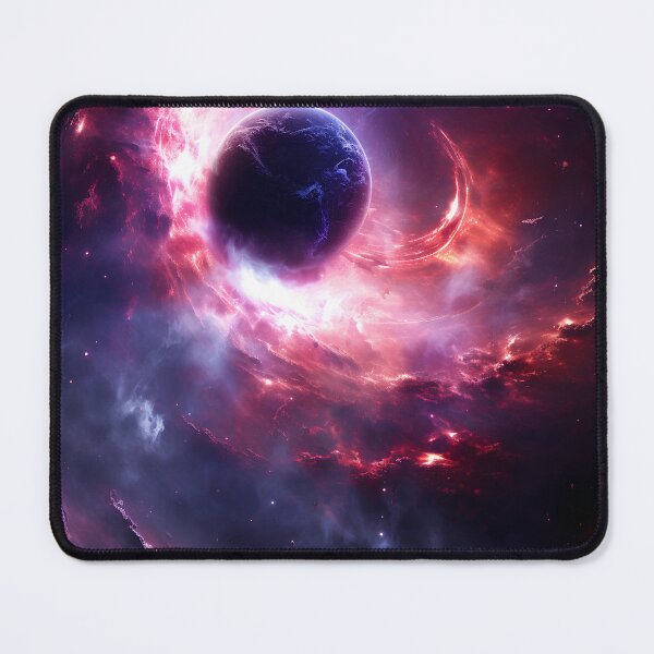 Item preview, Purple Planet Collision designed and sold by imagineai24.