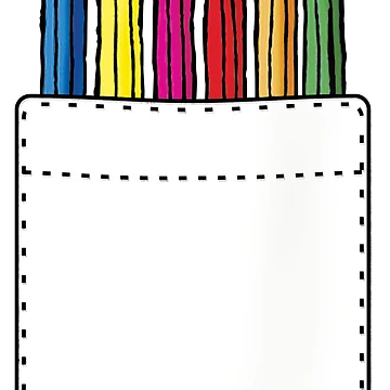 Artwork thumbnail, Color Crayons In A pocket by creativevoid