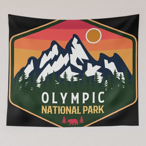 Item preview, Olympic National Park designed and sold by nature-space.